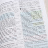 Bíblia Jeffrey Estudos Proféticos | King James | Letra Média | Luxo | Preta e Dourado
