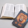 Kit Bíblia de Estudo NVT | Luxo | Preta + Devocional Eu e Deus Alfa e Ômega | Coração Quebrantado 