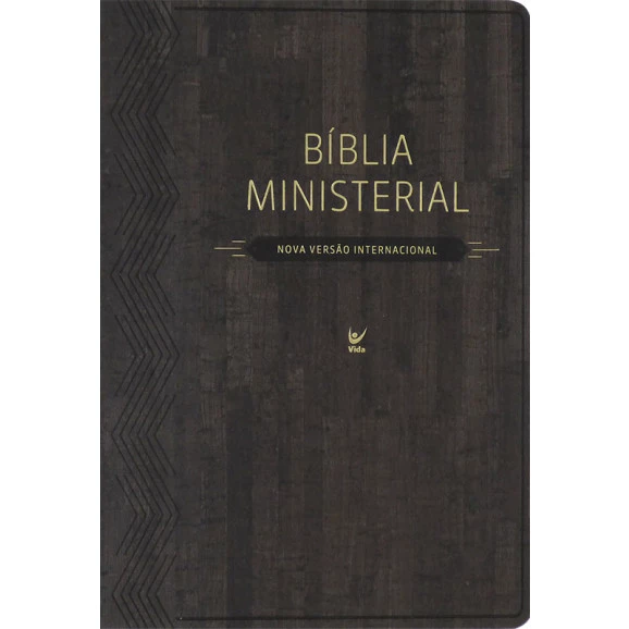 Bíblia de Estudo Ministerial | NVI | Letra Normal | Luxo | Marrom