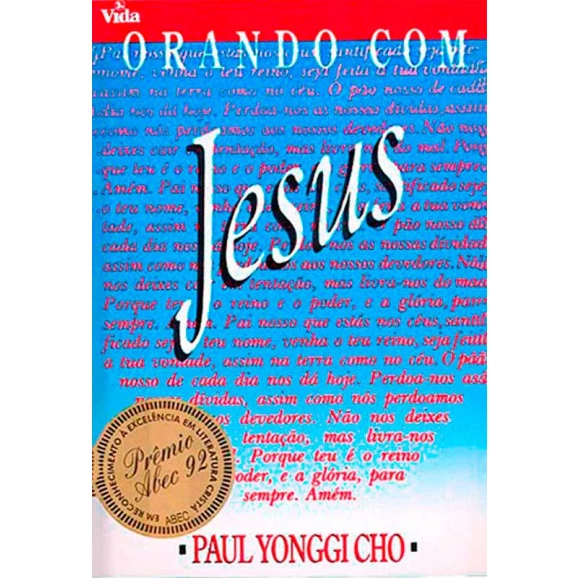 Livro Orando Com Jesus | Paul Yonggi Cho 