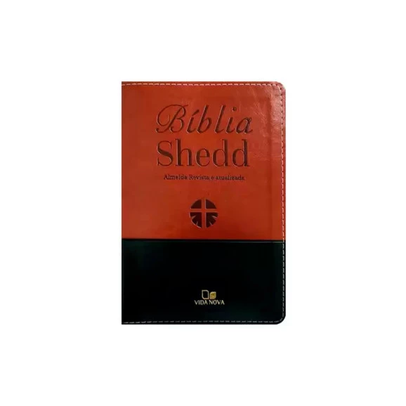 Bíblia Shedd | ARA | Duotone Marrom e Preto