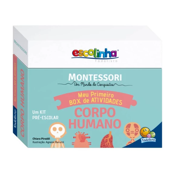 Montessori | Meu Primeiro Box de Atividades | Corpo Humano | Chiara Piroddi