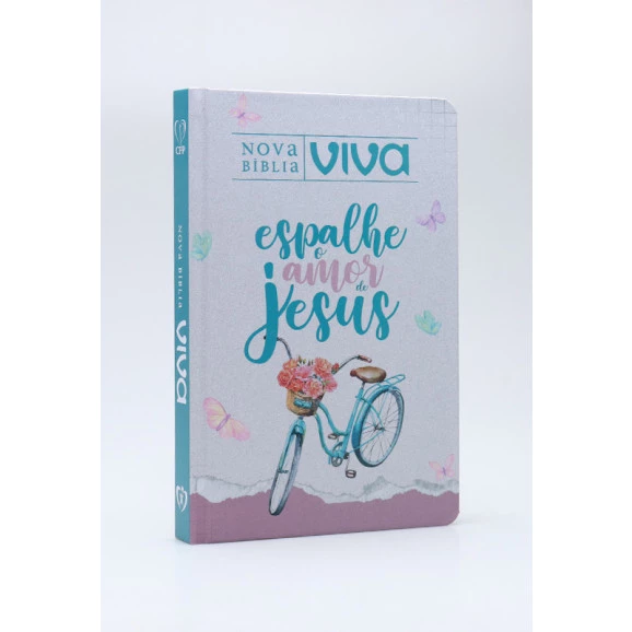 Nova Bíblia Viva I Super Premium I Capa Dura Slim I Espalhe Amor