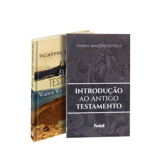 Kit 2 livros | Lições do Antigo testamento | Introdução ao Antigo Testamento + Palavras para Hoje - Antigo Testamento