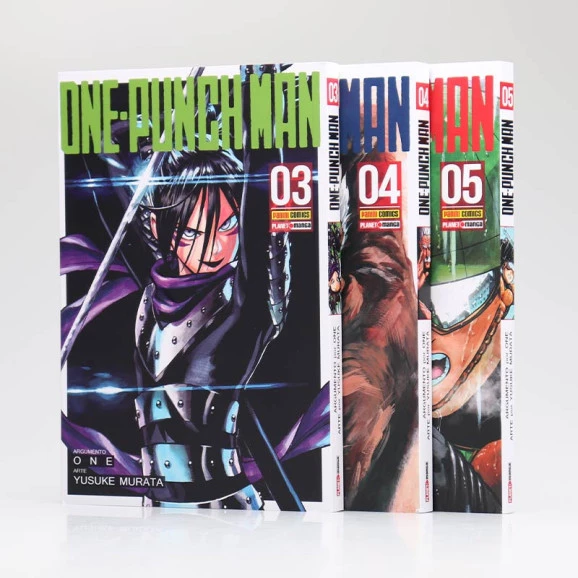 Kit 3 Livros | One Punch Man | Vol. 3, 4 e 5