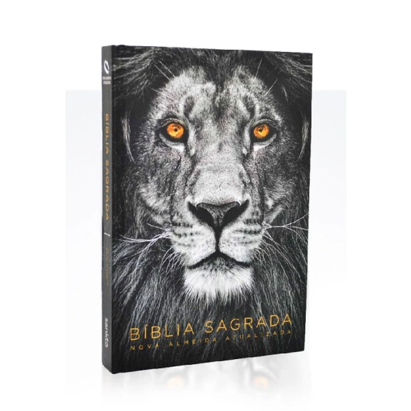 Bíblia Sagrada | Nova Almeida Atualizada | Leão Cinza | Capa Dura