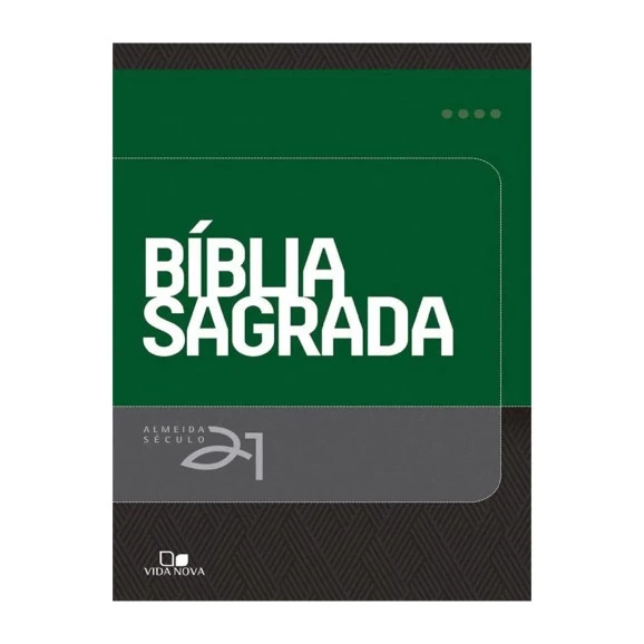 Bíblia Sagrada AS21 | Letra Média | Capa Brochura | Com Referências Cruzadas