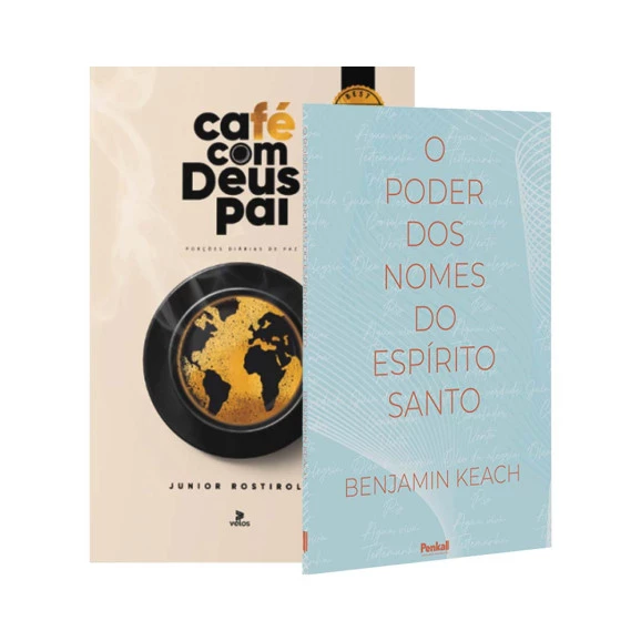 Kit Café Com Deus Pai 2024 + O Poder dos Nomes do Espírito Santo