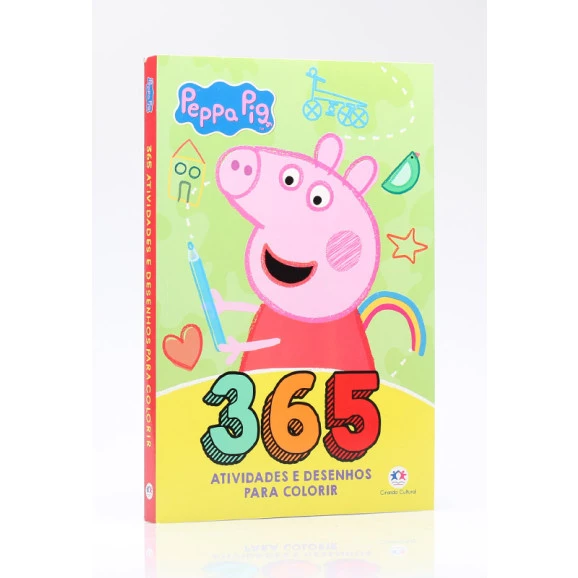 Peppa Pig | 365 Atividades e Desenhos Para Colorir | Ciranda Cultural