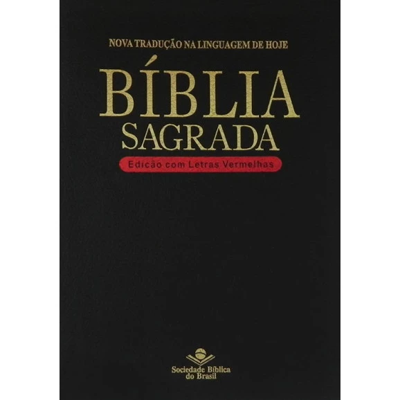 Bíblia Sagrada | NTLH | Letra Grande | Luxo | Preta