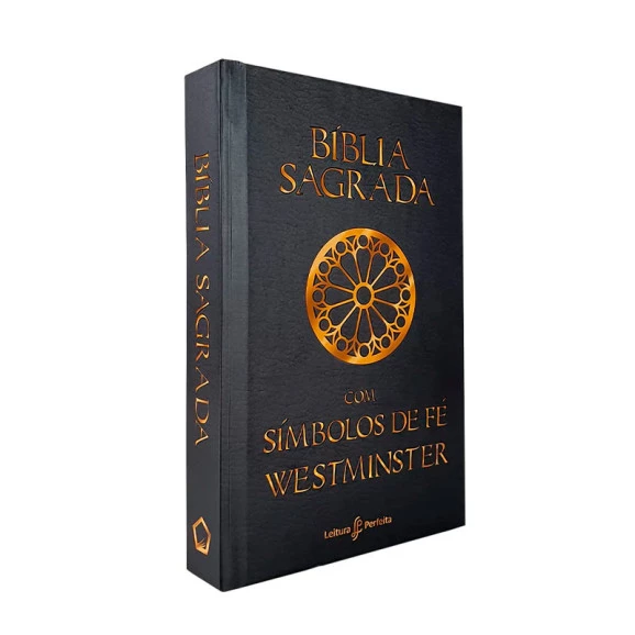 Bíblia de Estudo - Símbolos de Fé Westminster | NVI | Capa Dura Preta