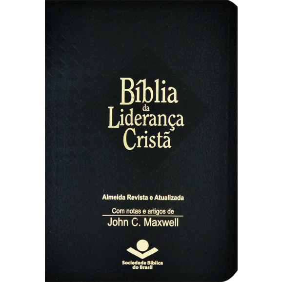 Bíblia Da Liderança Cristã | ARA |  John C. Maxwell | Preta