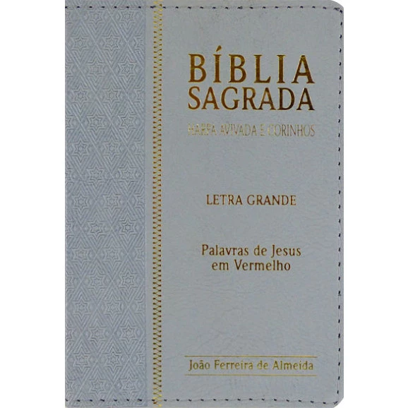 Bíblia Sagrada | RC | Harpa Avivada e Corinhos | Letra Grande | Luxo | Branca