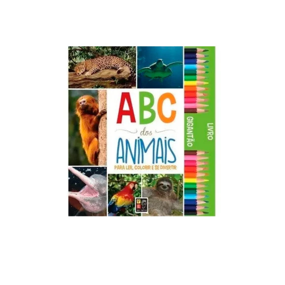 Livro Gigantão | ABC Dos Animais | Pé Da Letra