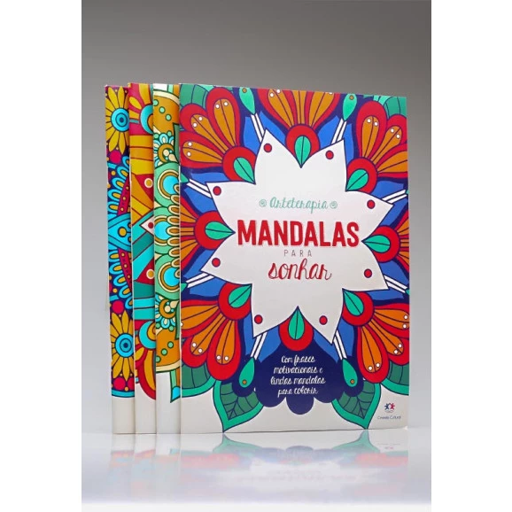 Kit 4 Livros | Mandalas | Ciranda Cultural