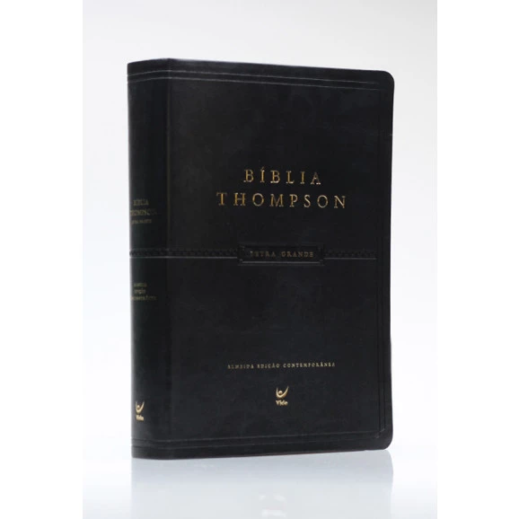 Bíblia Thompson | AEC | Letra Grande | Luxo | Preta | Índice
