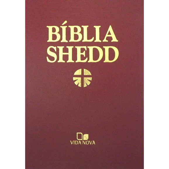 Bíblia de Estudo Shedd | RA | Letra Normal | Luxo | Vinho