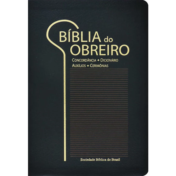 Bíblia do Obreiro | RA | Letra Grande | Luxo | Preta 