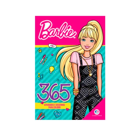 Barbie | 365 Atividades e Desenhos Para Colorir | Ciranda Cultural