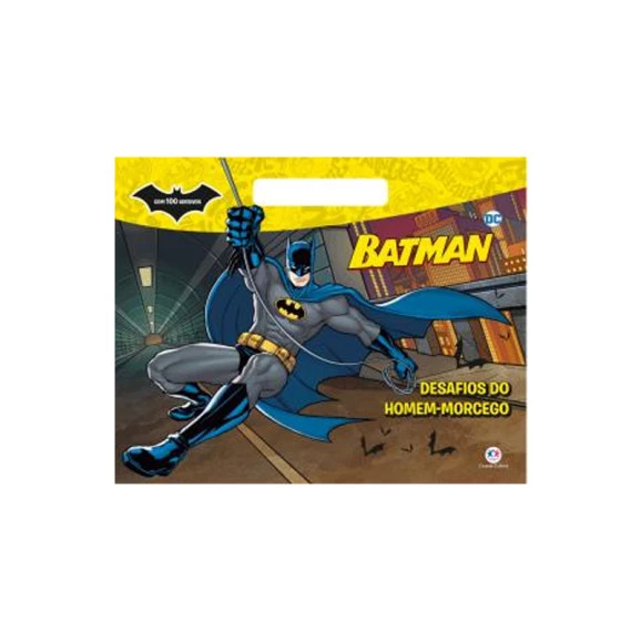 Batman | Desafios do Homem-Morcego | 100 Adesivos | Ciranda Cultural