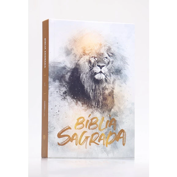 Bíblia Sagrada | ACF | Letra Gigante | Capa Dura | Leão Dourado
