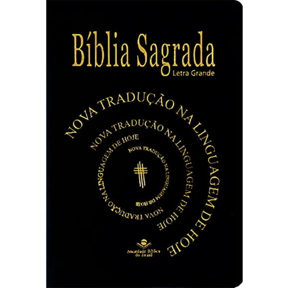 Bíblia Sagrada | NTLH | Letra Grande | Luxo | Preta 