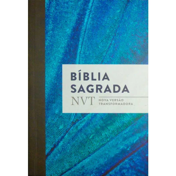 Bíblia Sagrada | NVT | Letra Normal | Comum | Azul Clara