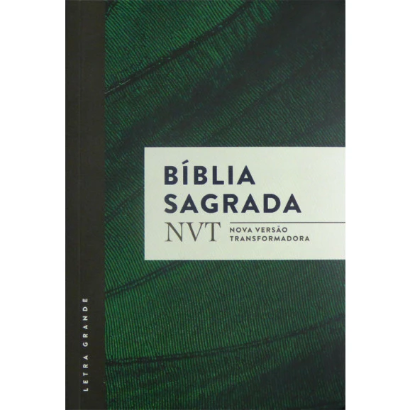 Bíblia Sagrada | NVT | Letra grande | Capa Comum | Verde