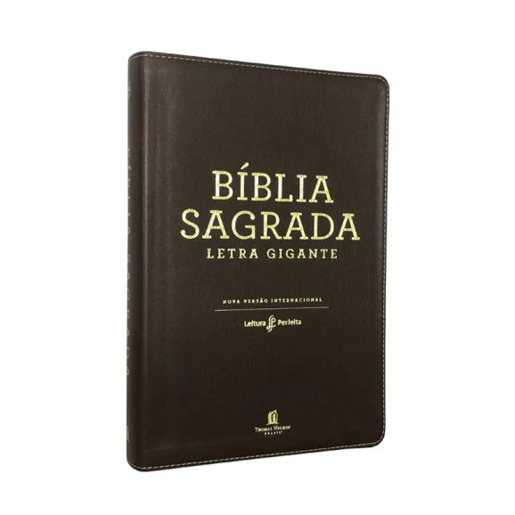 Bíblia Sagrada | NVI | Leitura Perfeita | Letra Gigante | Capa Sintética | Marrom