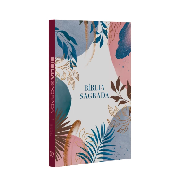 Bíblia Sagrada | Capa Dura Slim | RC | Harpa Avivada e Corinhos | Ramalhete