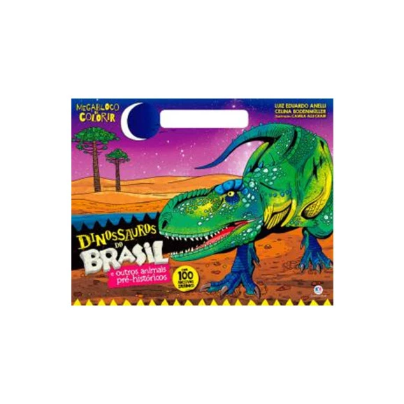 Dinossauros do Brasil | 100 Adesivos | Ciranda Cultural