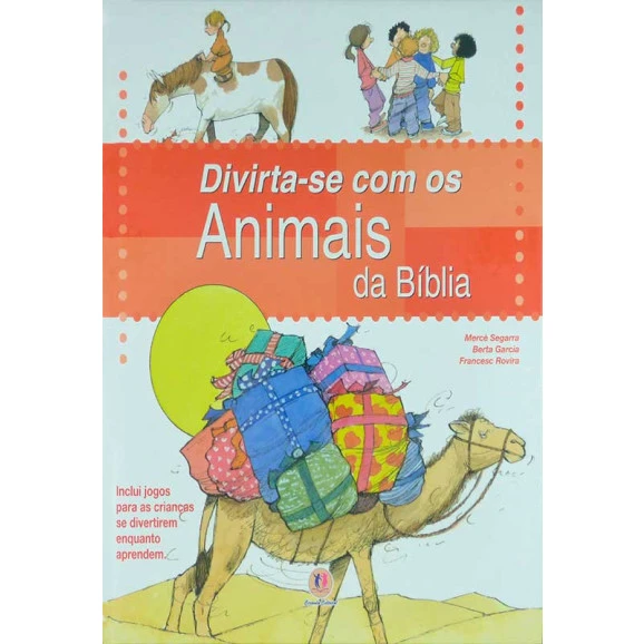 Livro Divirta-se Com Os Animais Da Bíblia