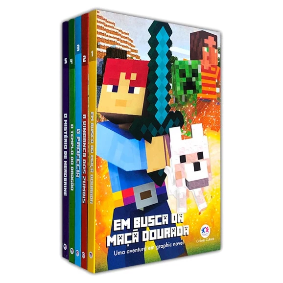 Kit 5 Livros | Minecraft