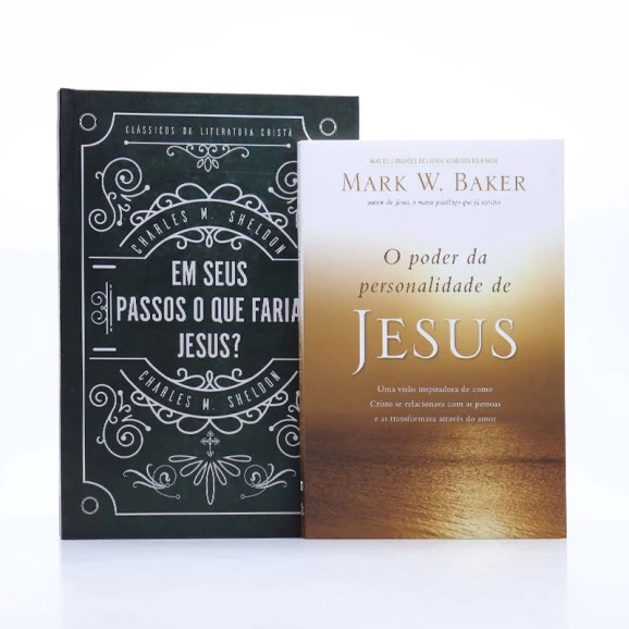 Kit O Poder da Personalidade de Jesus + Em Seus Passos O Que Faria Jesus? | Entendendo Os Passos de Jesus