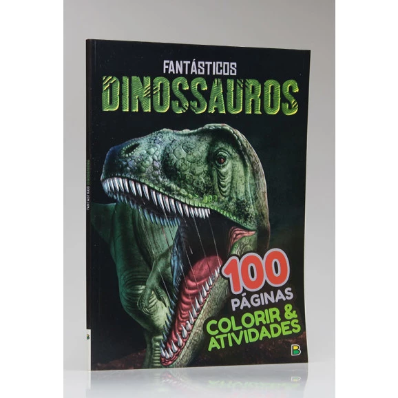 Colorir & Atividades | Fantásticos Dinossauros | Brasileitura