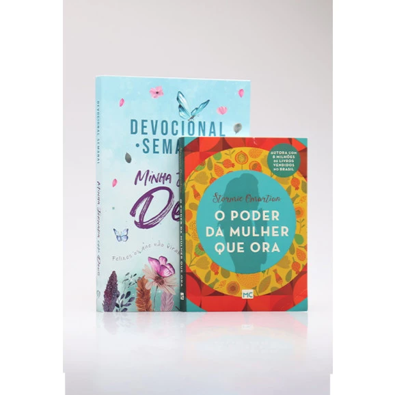 Kit Devocional Semanal Minha Jornada com Deus + O Poder da Mulher que Ora | Mulheres de Honra