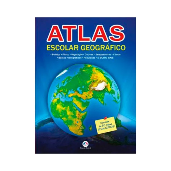 Atlas Escolar Geografico | Ciranda Cultural