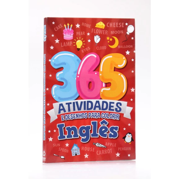 365 Atividades e Desenhos Para Colorir | Inglês