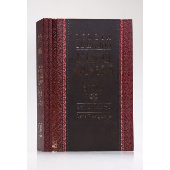 Bíblia de Estudo KJA | King James Atualizada | Letra Hipergigante | Capa Dura | Clássica