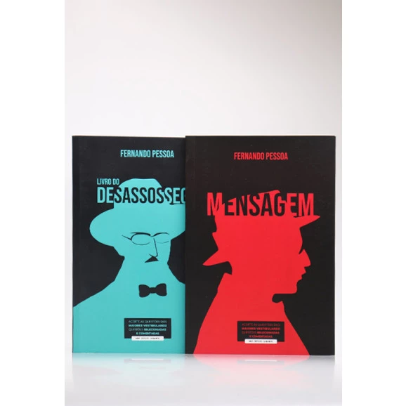 Kit 2 Livros | Fernando Pessoa | Para Vestibular