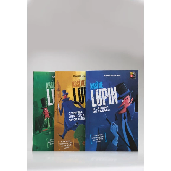 Kit 3 Livros | Arsène Lupin | Pé da Letra
