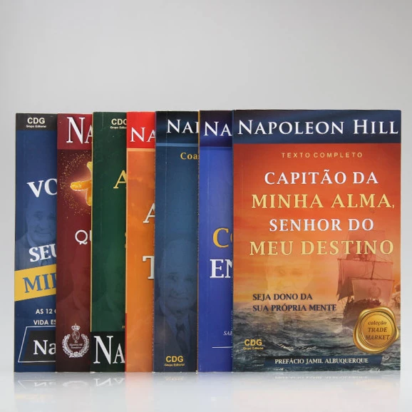 Kit 7 Livros | Napoleon Hill