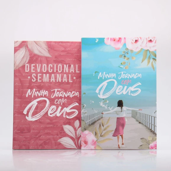 Kit Devocional Semanal Pétalas + Minha Jornada com Deus | Menina dos Olhos
