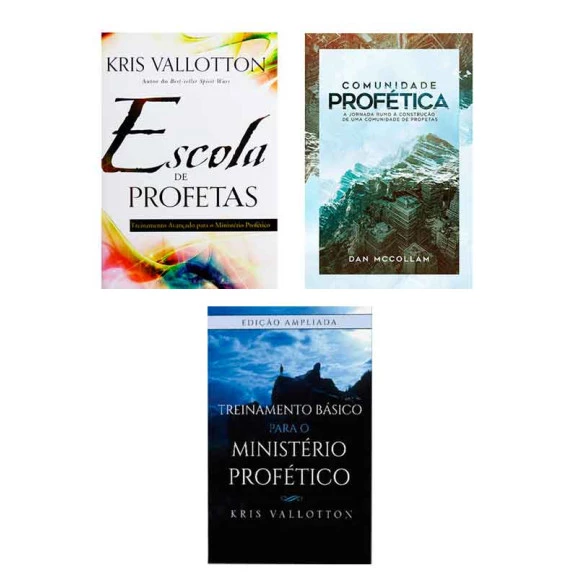 Kit 3 Livros | Escola de Profetas 