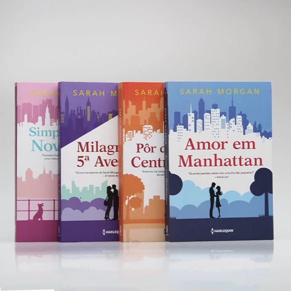 Kit 4 Livros | Para Nova York, Com Amor | Sarah Morgan
