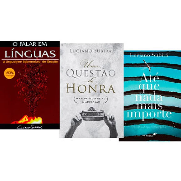 Kit 3 Livros | Luciano Subirá