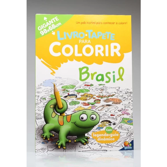 Livro - Tapete Para Colorir | Brasil | Todolivro