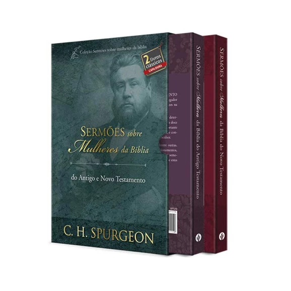 Box 2 Livros | Sermões Sobre Mulheres da Bíblia | Charles Spurgeon