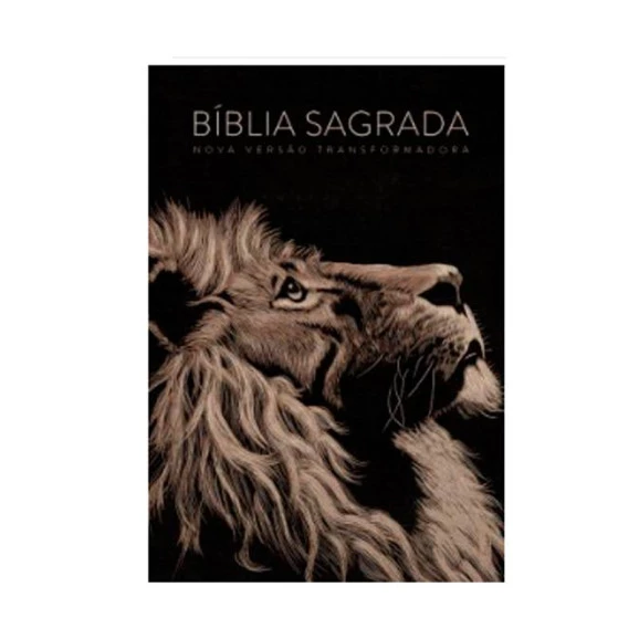 Bíblia Sagrada | NVT | Letra Grande | Slim | Lion Head 