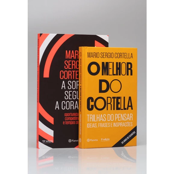 Kit 2 Livros | O Melhor de Sergio Cortella | Vol. 1 | Mario Sergio Cortella